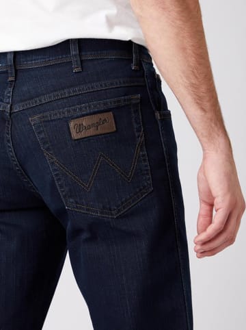 Wrangler Spijkerbroek "Texas Elite" - slim fit - donkerblauw