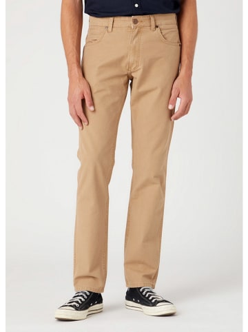 Wrangler Dżinsy - Regular fit - w kolorze beżowym