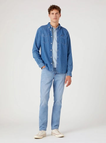 Wrangler Spijkerbroek - slim fit - lichtblauw