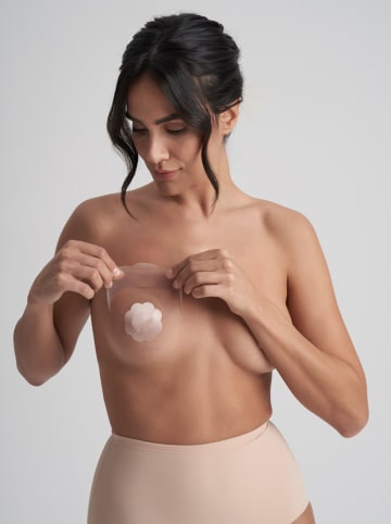 Bye Bra Brustwarzenpads und Tape in Beige
