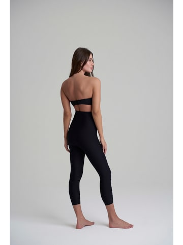 Bye Bra Shape-Capri-Leggings in Schwarz