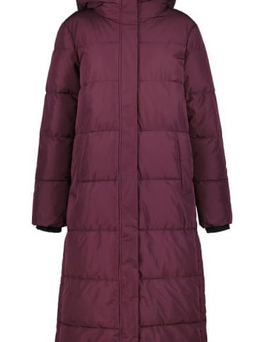 Icepeak Doorgestikte mantel "Addia" pruimkleurig