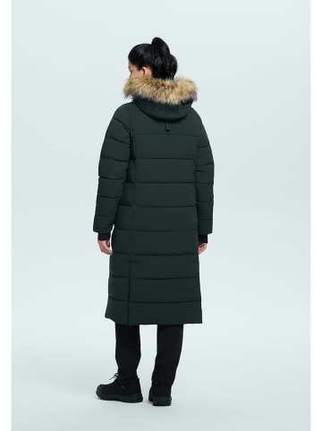 Icepeak Wintermantel "Brilon" donkergroen