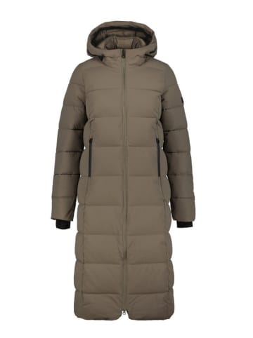 Icepeak Płaszcz pikowany "Brilon" w kolorze khaki