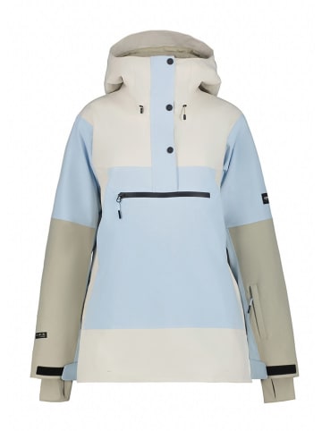 Icepeak Ski-/snowboardjas "Calio" crème/grijs/lichtblauw
