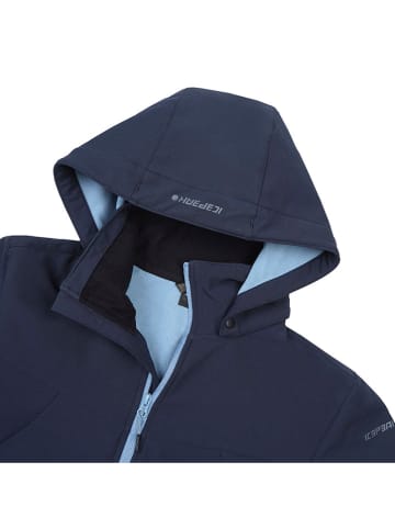 Icepeak Kurtka softshellowa "Brimfield" w kolorze błękitno-granatowym