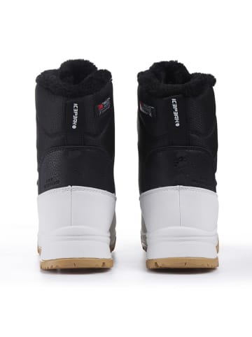 Icepeak Winterstiefel "Alofi" in Weiß/ Schwarz