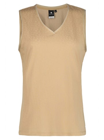 LUHTA Top "Ilttula" w kolorze beżowym
