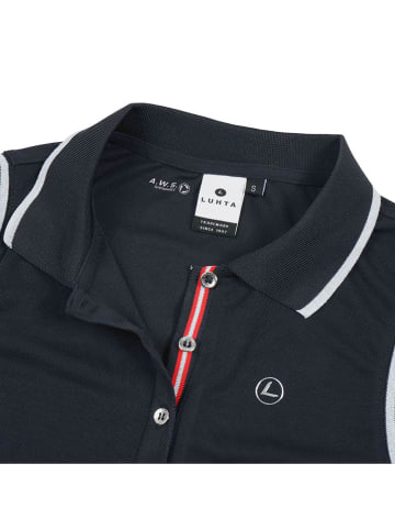 LUHTA Top "Kivisaari" w kolorze granatowym