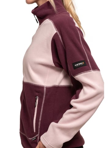 Icepeak Fleecepullover "Clemons" in Lila/ Rosa