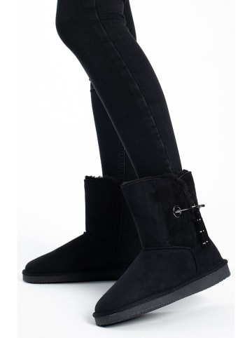 Blackfield Botki zimowe "Clair" w kolorze czarnym