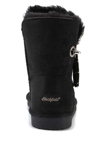 Blackfield Botki zimowe "Clair" w kolorze czarnym
