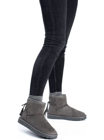 Blackfield Winterboots "Ellaria" in Grau