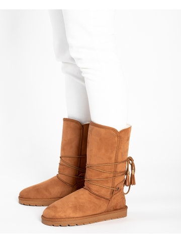 Blackfield Winterstiefel "Eowin" in Hellbraun
