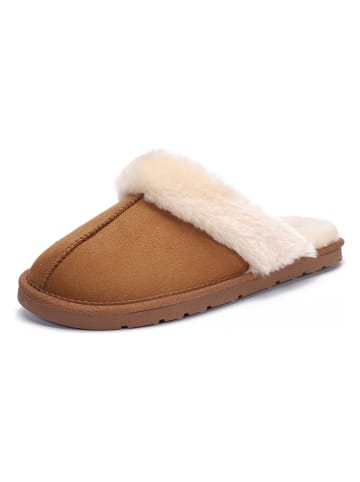 Blackfield Kapcie "Emilija" w kolorze jasnobrązowym