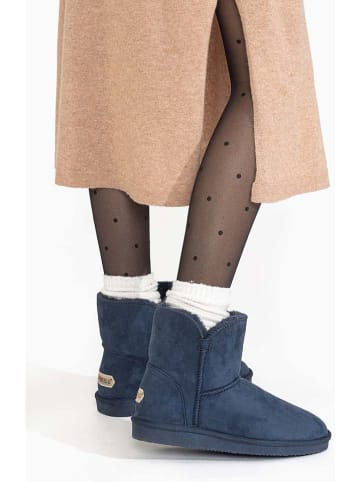 Blackfield Winterboots "Bellevue" donkerblauw
