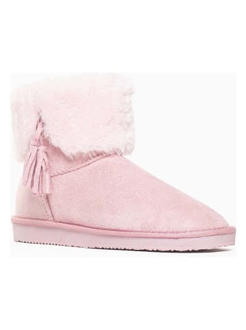 Blackfield Botki zimowe "Clary" w kolorze jasnoróżowym