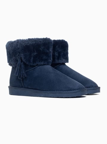 Blackfield Winterboots "Clary" donkerblauw