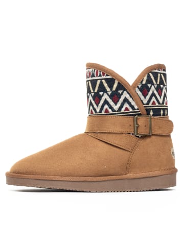 Blackfield Winterboots "Concha" lichtbruin