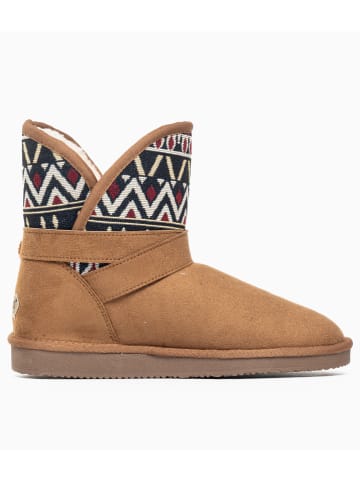 Blackfield Winterboots "Concha" lichtbruin