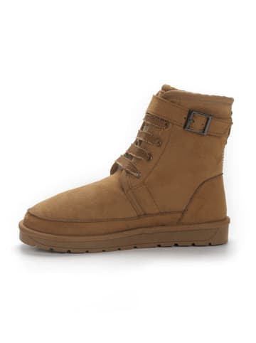 Blackfield Botki zimowe "Emaan" w kolorze jasnobrązowym