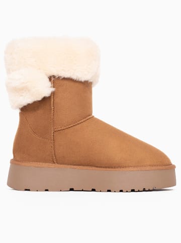 Blackfield Winterstiefel "Barbara" in Hellbraun