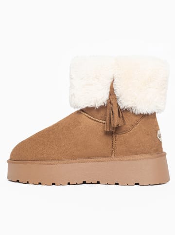 Blackfield Winterboots "Clary" lichtbruin