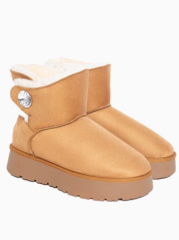 Blackfield Winterboots "Jana" in Hellbraun