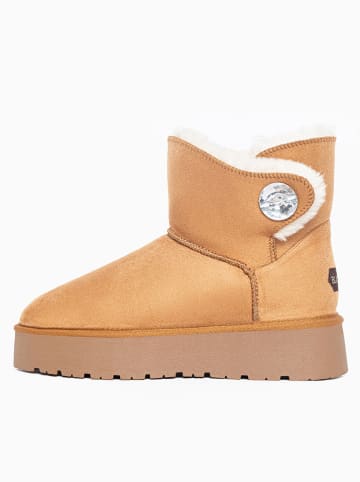 Blackfield Winterboots "Jana" in Hellbraun