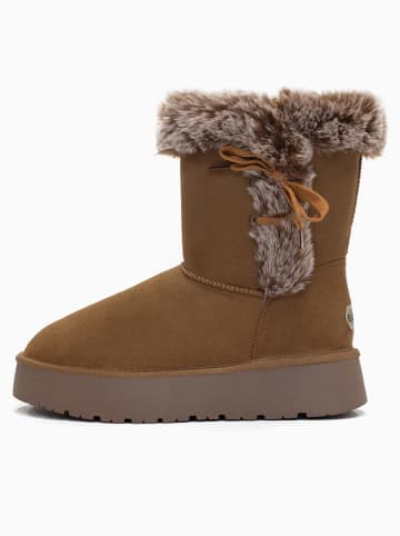 Blackfield Kozaki zimowe "Coma" w kolorze brązowym