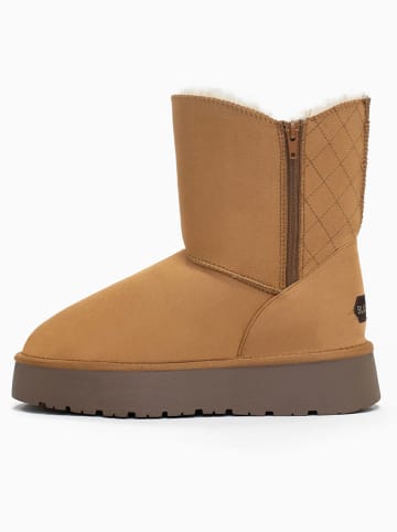 Blackfield Winterstiefel "Lena" in Hellbraun