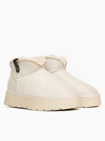 Blackfield Botki zimowe "Efza" w kolorze kremowym