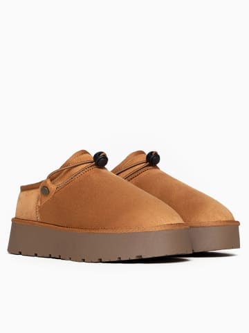 Blackfield Hausschuhe "Eblis" in Hellbraun