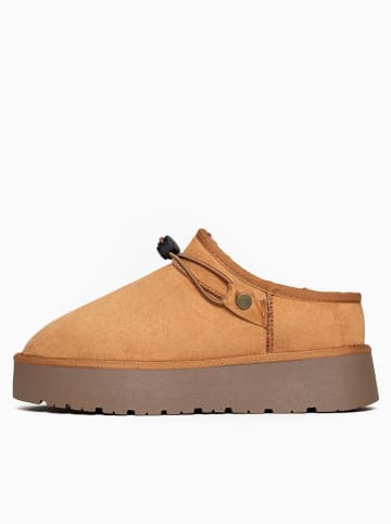 Blackfield Hausschuhe "Eblis" in Hellbraun