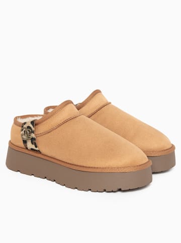 Blackfield Pantoffels "Edila" lichtbruin