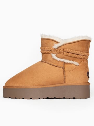 Blackfield Winterboots "Mergie" in Hellbraun