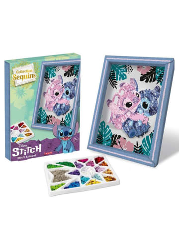 Lansay Creativiteitsset "Paillettenkunst - Stitch & Angel" - vanaf 7 jaar