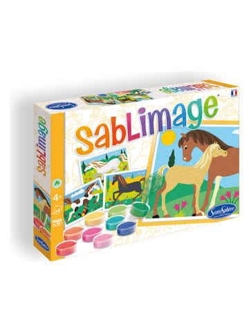 SentoSphere Creativiteitsset "Zandplaatjes - Paarden" - vanaf 4 jaar