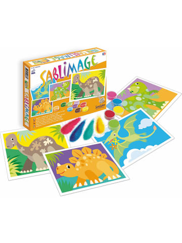 SentoSphere Creativiteitsset "Zandplaatjes - Dinosaurussen" - vanaf 4 jaar