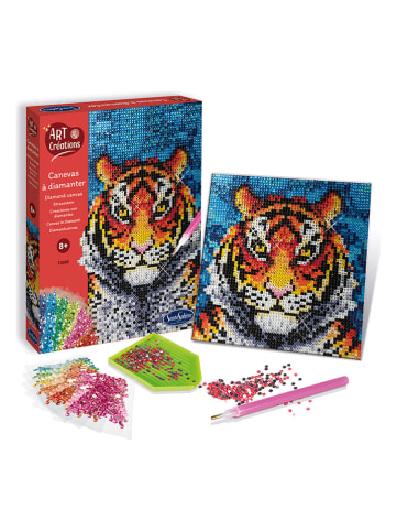 SentoSphere Kreativset "Strassstein-Bild-Tiger" - ab 8 Jahren