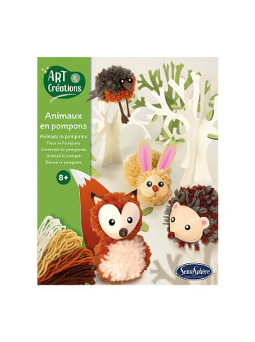 SentoSphere Knutselset "Pompon Dieren" - vanaf 8 jaar