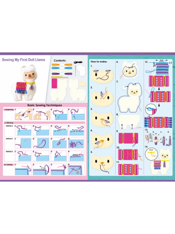 Avenir Nähset "Lama" - ab 6 Jahren