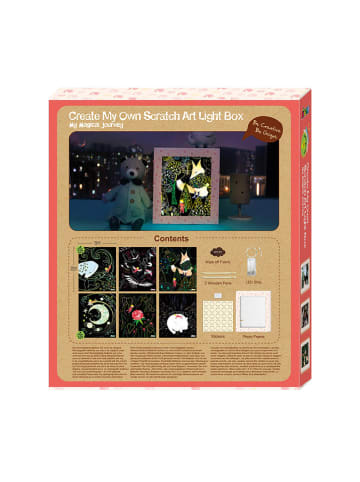 Avenir Creativiteitsset "Lichtgevende Krasplaatsjes" - vanaf 6 jaar