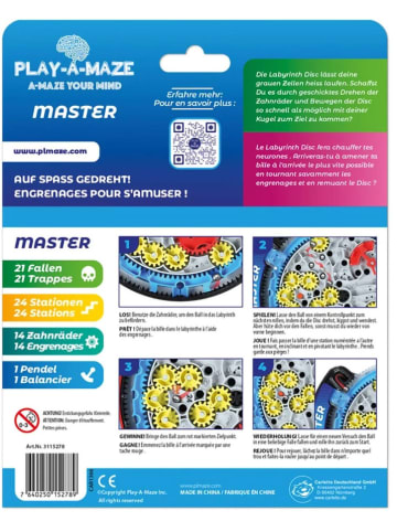Carletto Logicaspel "Labyrinth Travel Disc MASTER" - vanaf 8 jaar