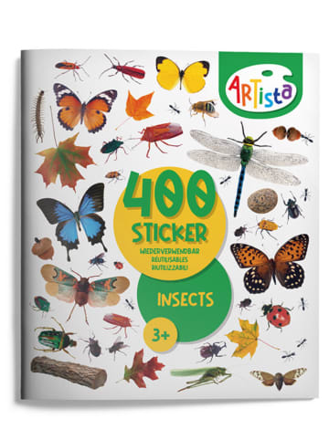 Artista Książeczka z naklejkami "Insects" - 3+