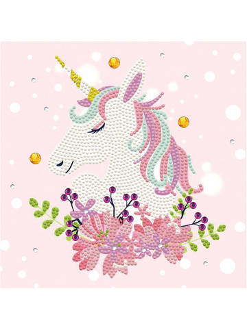 DIAMOND DOTZ Creativiteitsset "Diamond Painting Verträumtes Einhorn" - vanaf 6 jaar