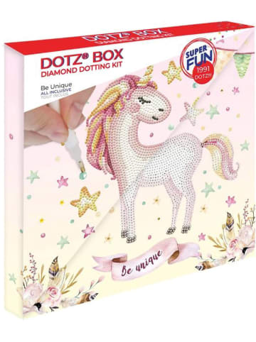 DIAMOND DOTZ Kreativset "Diamond Painting Einhorn be unique" - ab 6 Jahren
