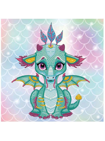 DIAMOND DOTZ Kreativset "Diamond Painting Ariel Drachenbaby" - ab 6 Jahren