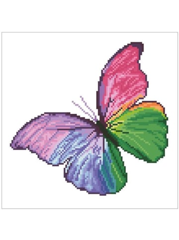 DIAMOND DOTZ Creativiteitsset "Diamond Painting Vlinder" - vanaf 14 jaar