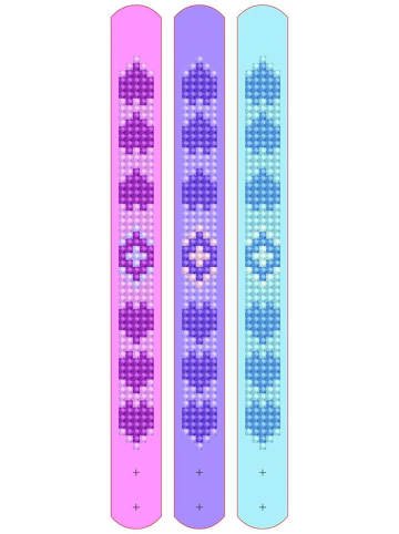 Carletto Kreativset "Diamond Painting - Armbänder Herz" - ab 6 Jahren